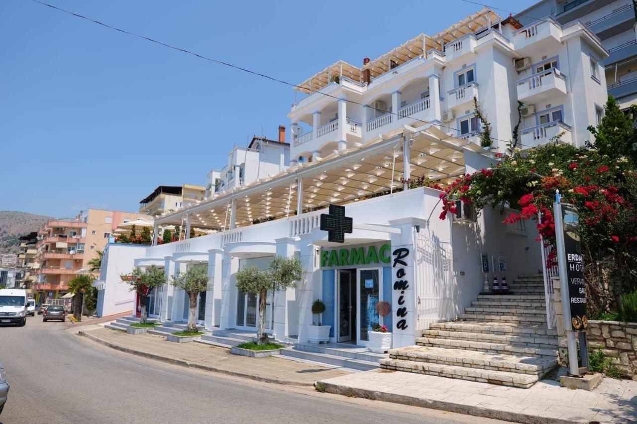 Hotel Erdano Sarandë Exterior foto