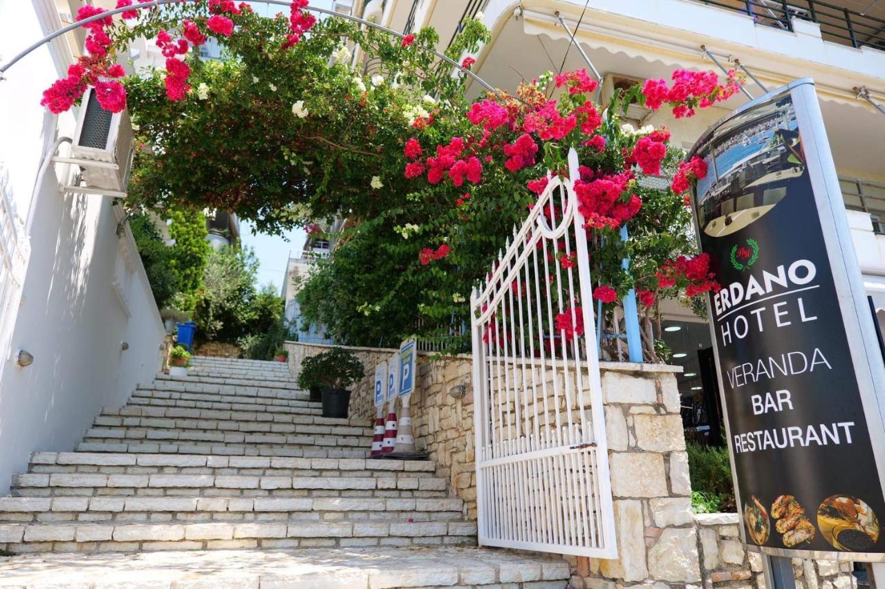 Hotel Erdano Sarandë Exterior foto